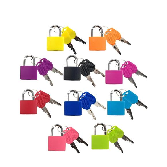 10PCS Luggage Locks with Keys - Picture 1 of 3